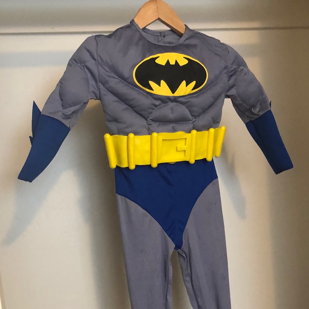 Boys Toddler Batman Muscle Costume